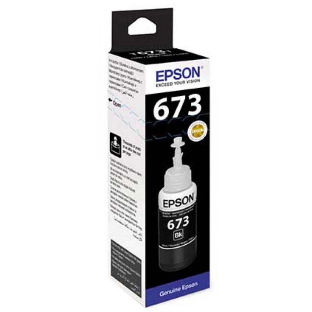 جوهر اپسون اصل رنگ مشکی ( Black) کد 673