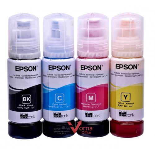 جوهر اورجینال EPSON مدل 103 کیت 4 رنگ